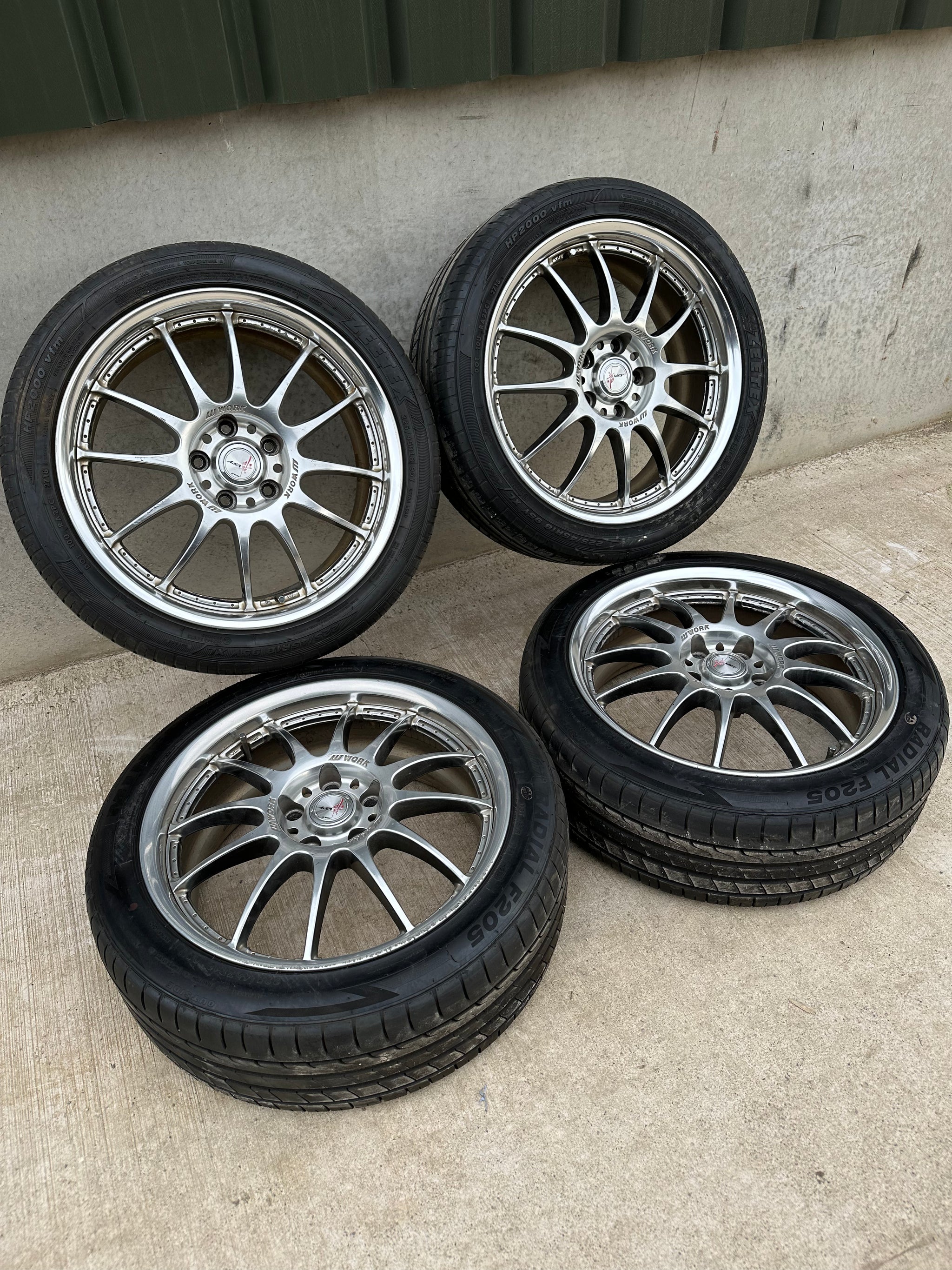 WORK XSA XS2 18x7.5J 5X114.3 – Outsiders Auto