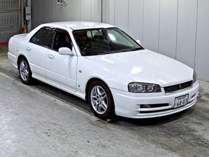 Nissan Skyline HR34 RB20 4 Door AUTO Grade 4/B (JAPAN STOCK) – Outsiders  Auto